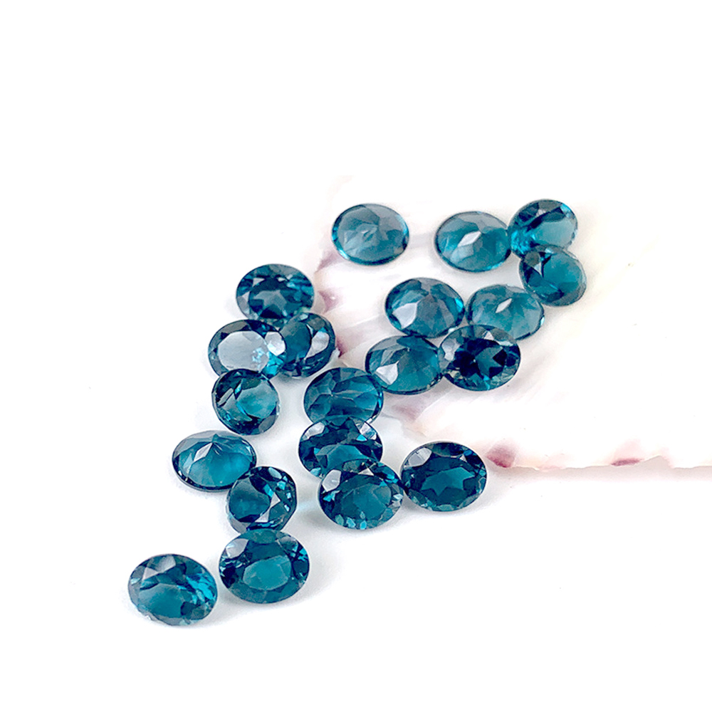 Jewelry Making London - Semi-precious Natural Stone Topaz London Blue