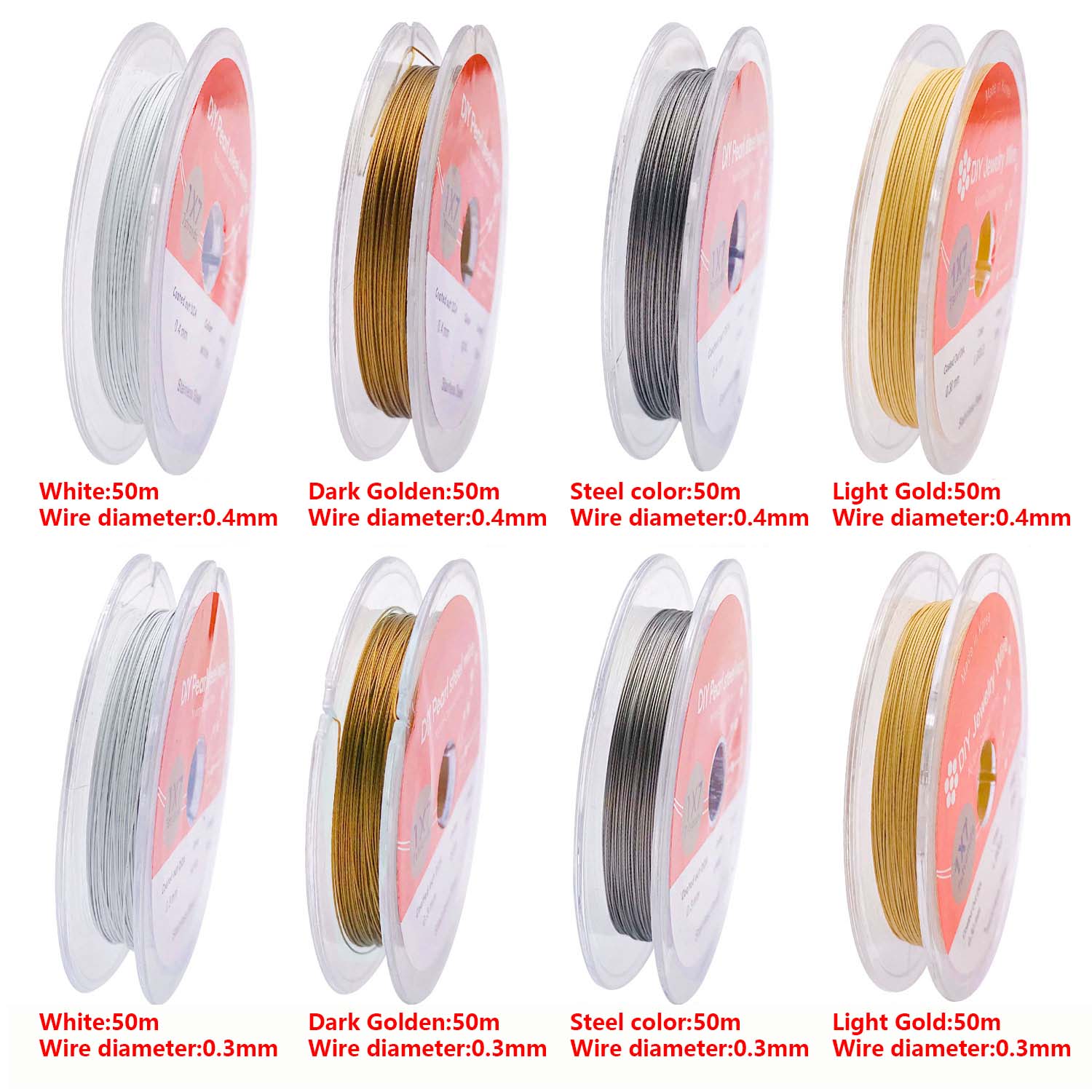 50m Stainless Steel Copper Wir - Jewelry Making With Copper Wire recension och pris