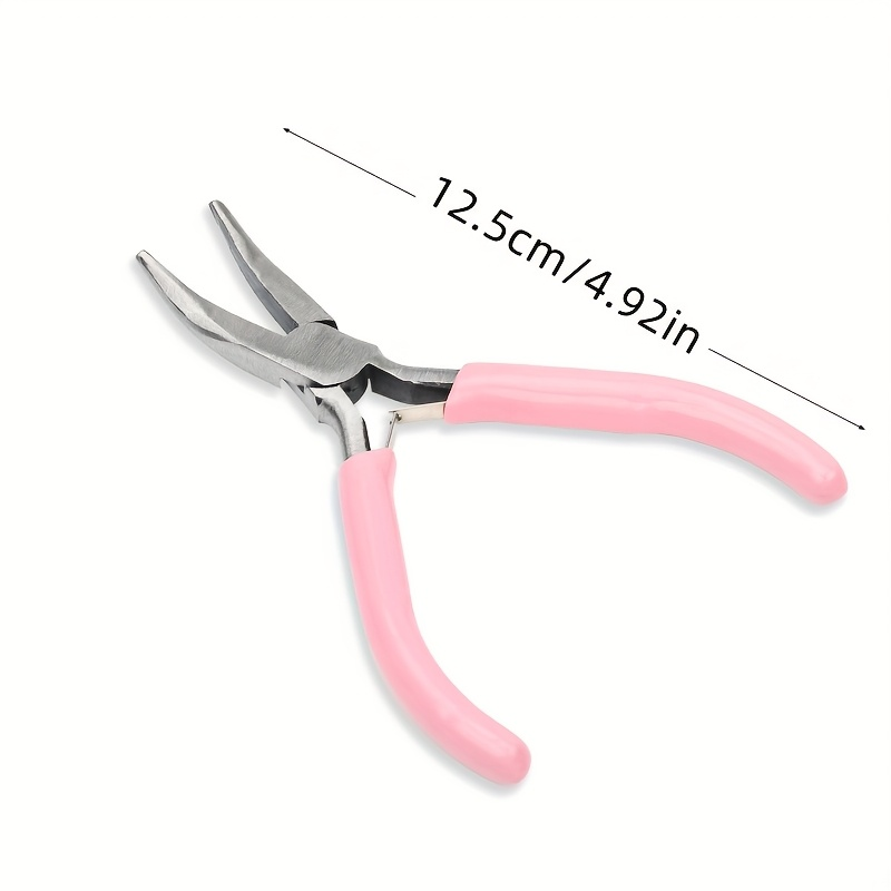 2pcs Curved Mouth Pliers Pink/ - Jewelry Plier Set recension och pris