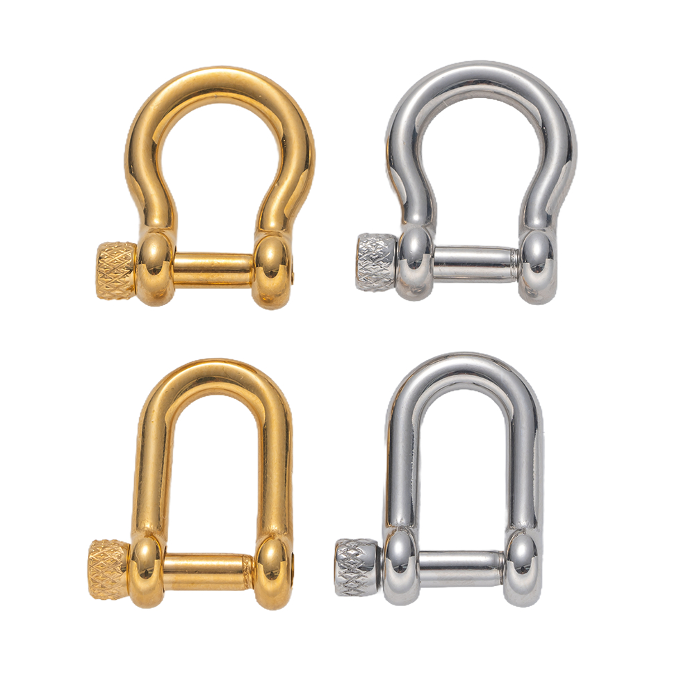 1pcs 304 Stainless Steel D-Rin - Jewelry Making Hoops recension och pris
