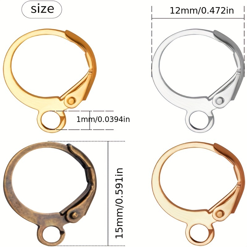 30pcs/lot Fashion French Earri - Jewelry Making With Copper Wire recension och pris