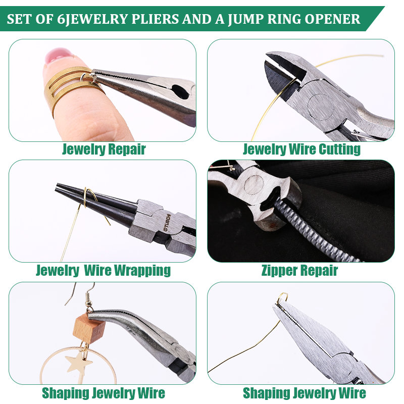 Jewelry Making Tool Set with N - Jewelry Plier Set recension och pris