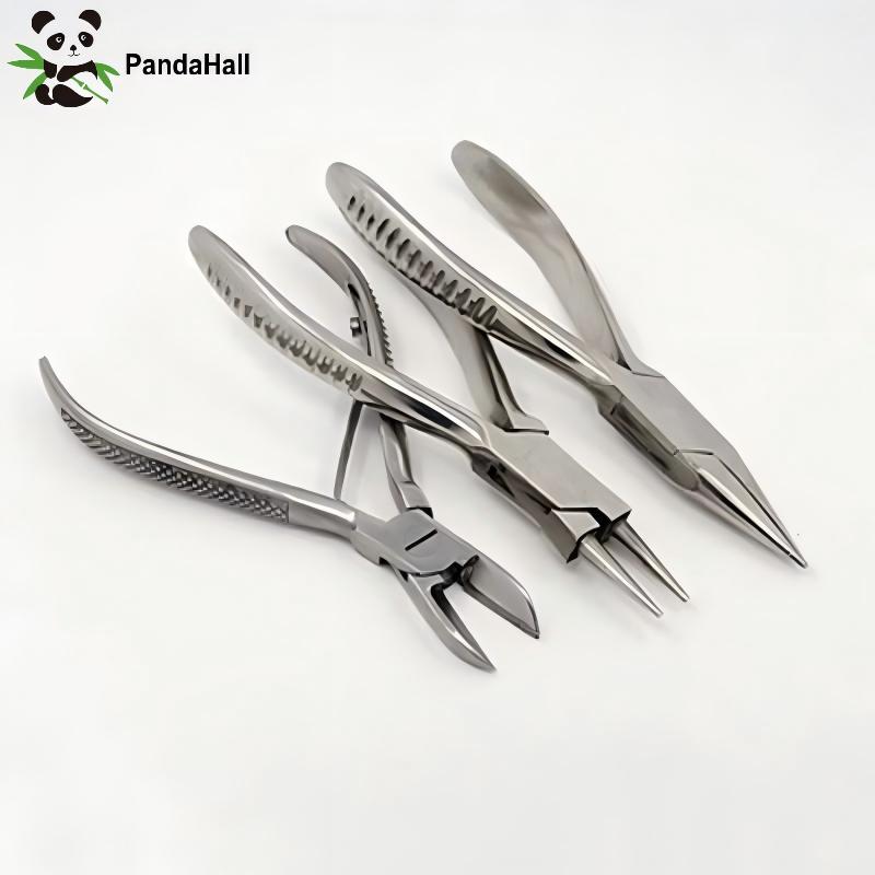 PandaHall 3pcs/set Carbon Stee - Jewelry Plier Set recension och pris