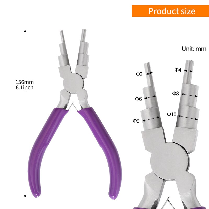Jewelry Pliers 6-In-1 Bail Mak - Jewelry Making Loop Pliers recension och pris