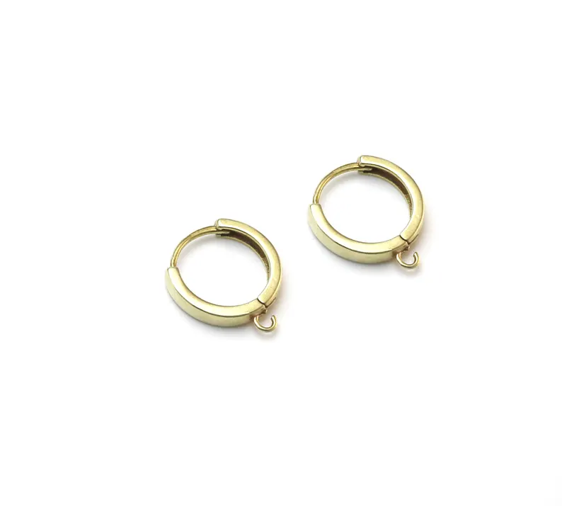 10pcs Brass Ear Hoops, Leverba - Jewelry Making Hoops recension och pris