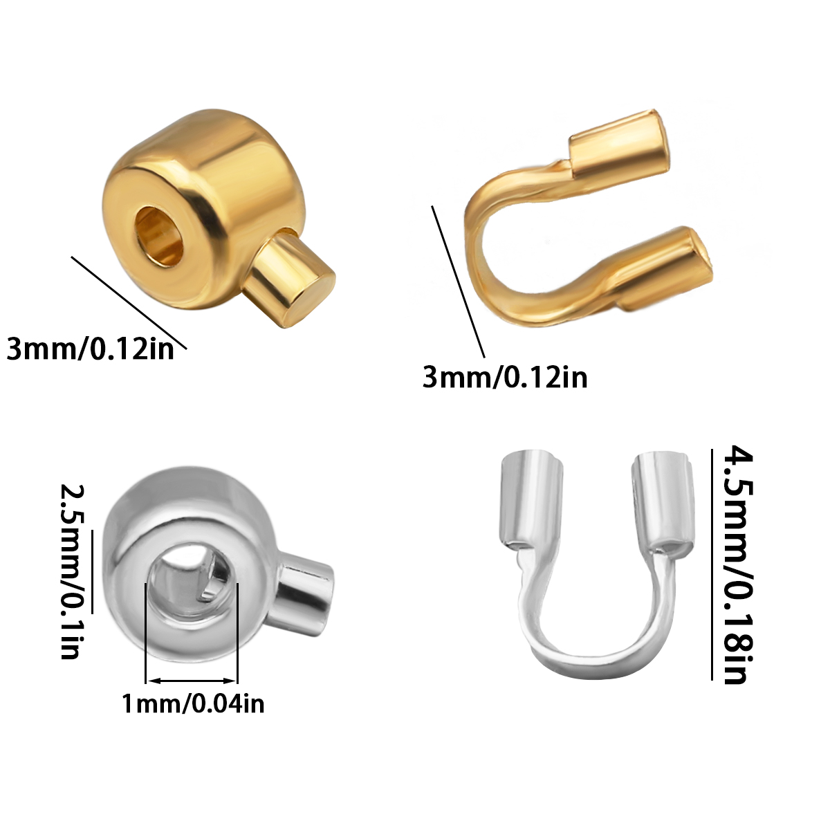 20Pcs Positioning Bead Copper  - Jewelry Making With Copper Wire recension och pris