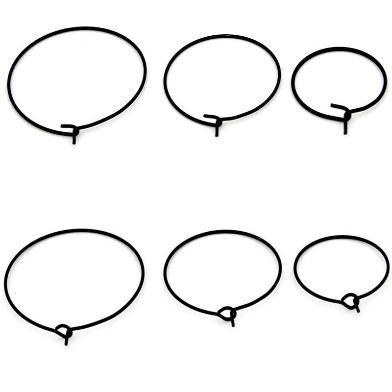 20Pcs 20mm 25mm 30mm Stainless - Jewelry Making Hoops recension och pris