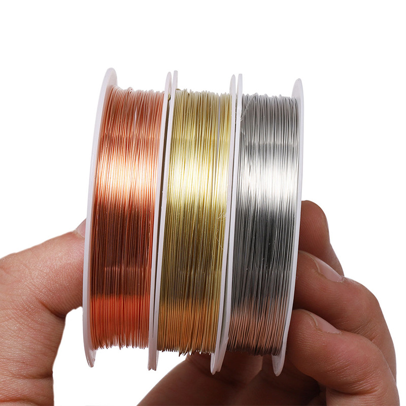 0.2/0.3/0.4/0.5/0.6/0.8/1mm St - Jewelry Making With Copper Wire recension och pris