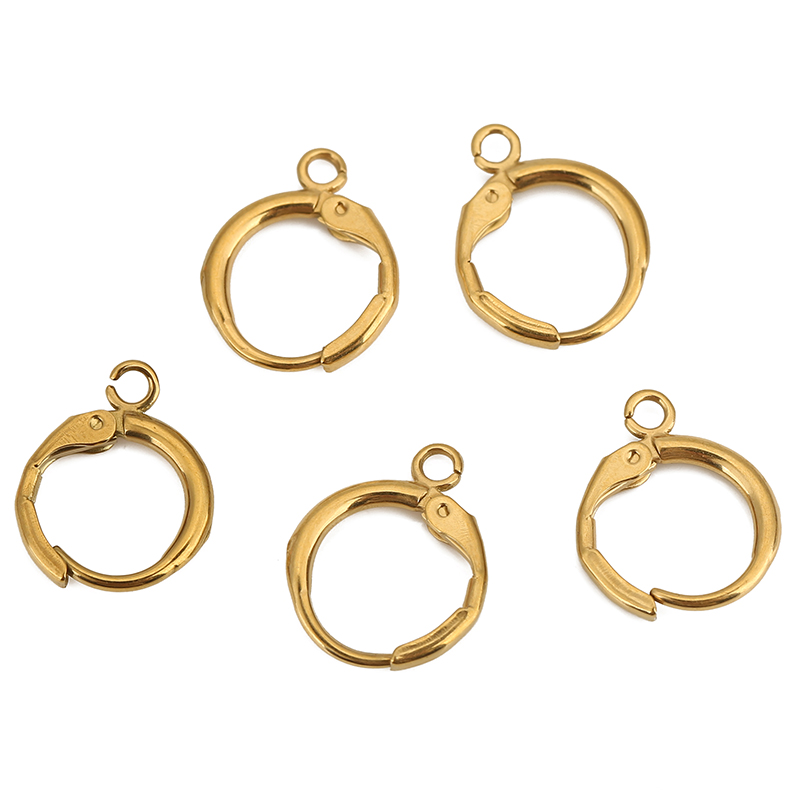10pcs PVD Never Fade Stainless - Jewelry Making Earrings recension och pris