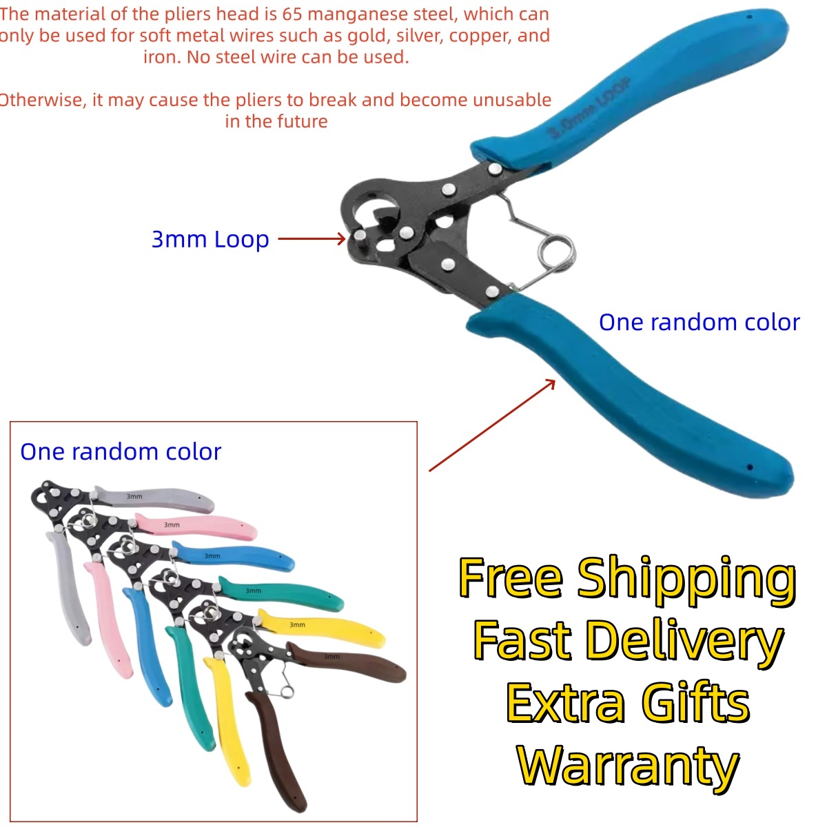1.5mm Round Nose Wire Rolling  - Jewelry Plier Set recension och pris