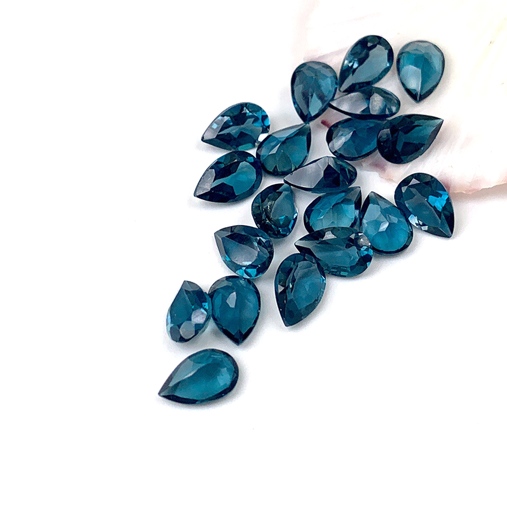 20pcs Real Natural Stone Pear  - Jewelry Making London recension och pris