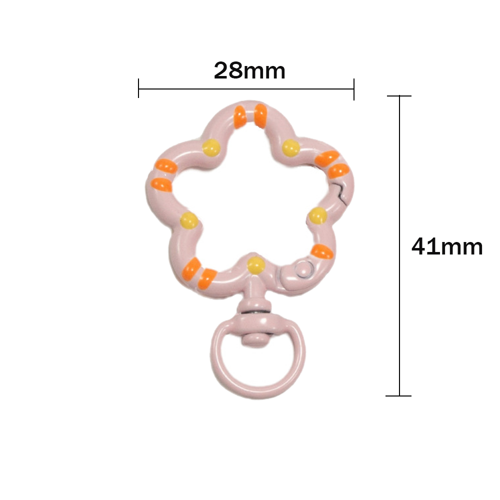 5pcs Flower Metal Lobster Claw - Jewelry Making Hoops recension och pris