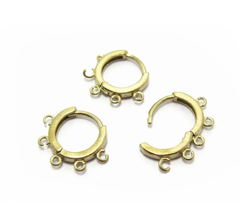 10pcs Brass Ear Hoops, Leverba - Jewelry Making Hoops recension och pris