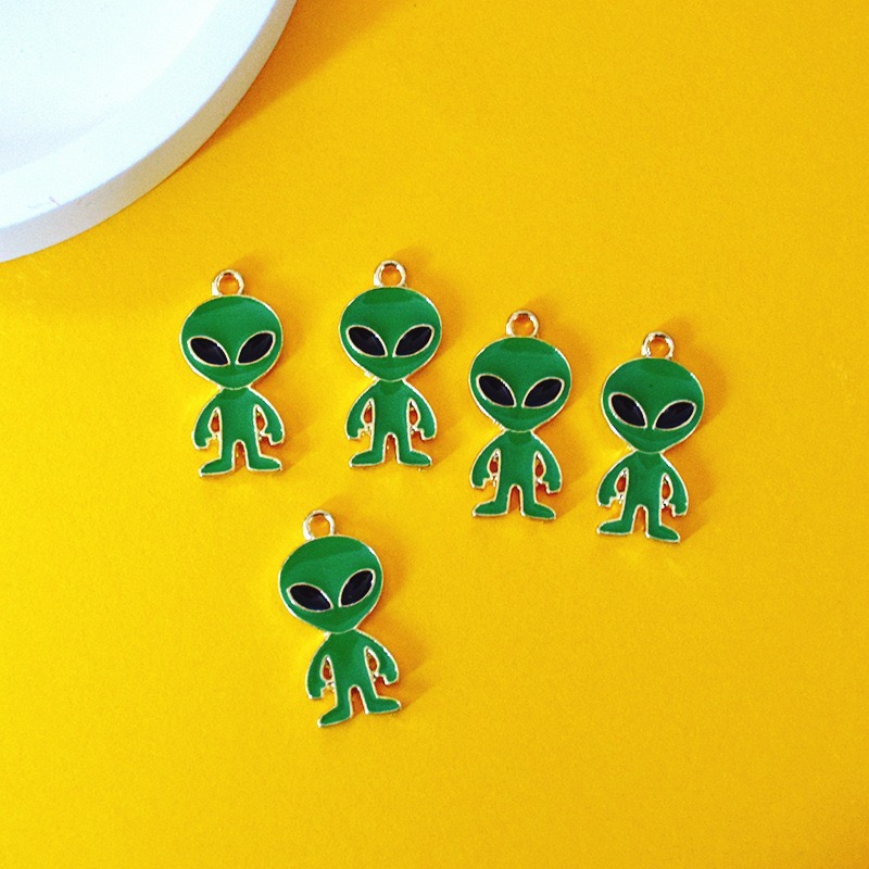 10pcs Simple Alien Alloy Drip  - Jewelry Making Earrings recension och pris