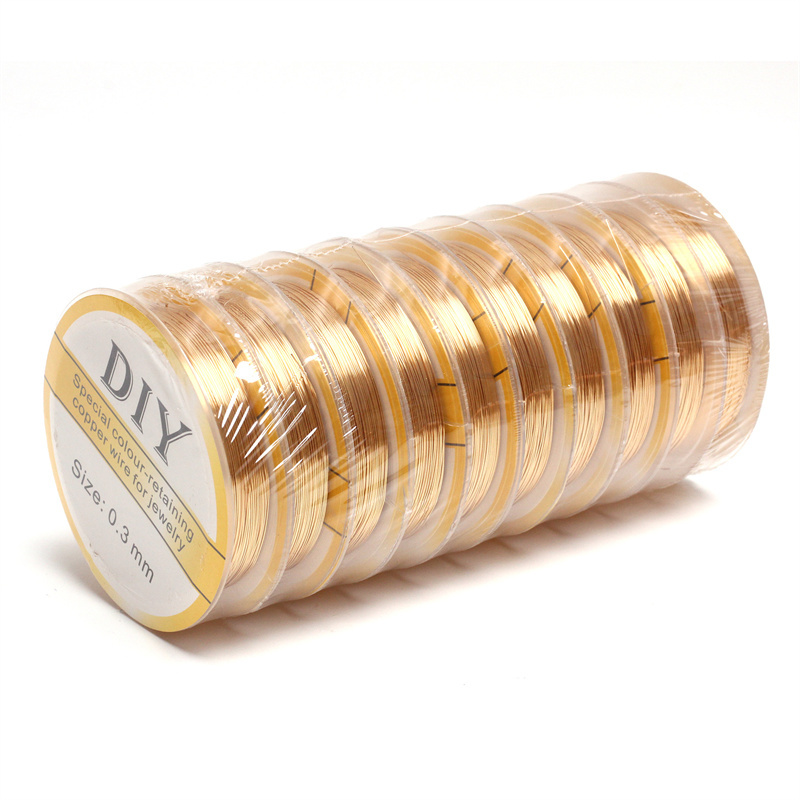 1Roll Silver Copper Wire 0.3/0 - Jewelry Making With Copper Wire recension och pris