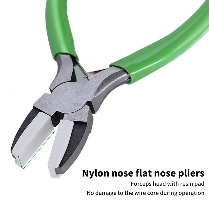❤️ Green Flat Nose Pliers Blac - Jewelry Making Loop Pliers recension och pris