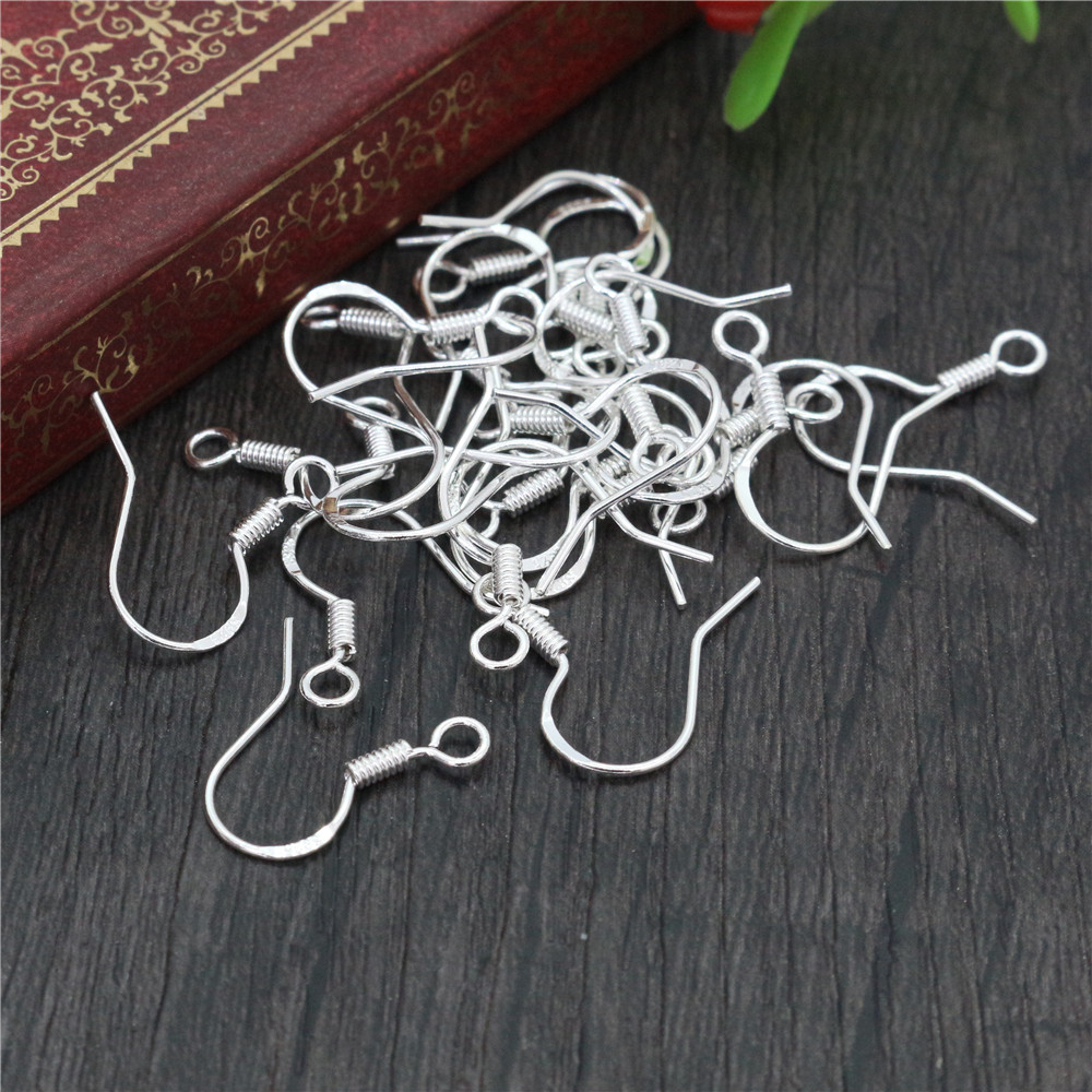 50pcs 16mm 925 Sterling Silver - Jewelry Making Earrings recension och pris