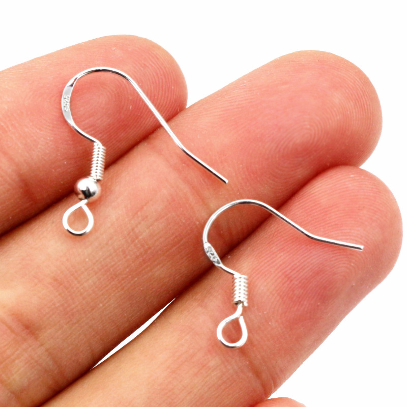 50pcs 16mm 925 Sterling Silver - Jewelry Making Earrings recension och pris