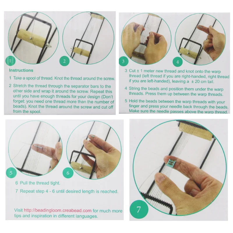 Wood Weaving Beading Loom for  - Jewelry Making Machine recension och pris