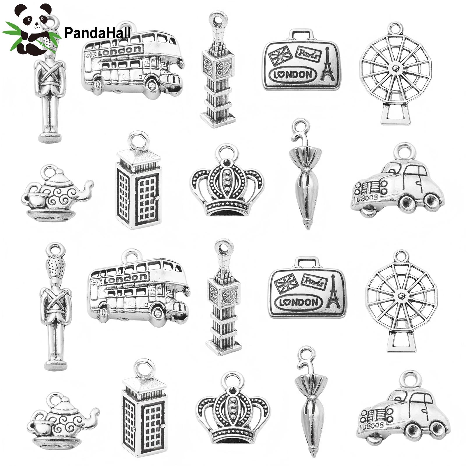PandaHall 100Pcs 10 Styles Lon - Jewelry Making London recension och pris