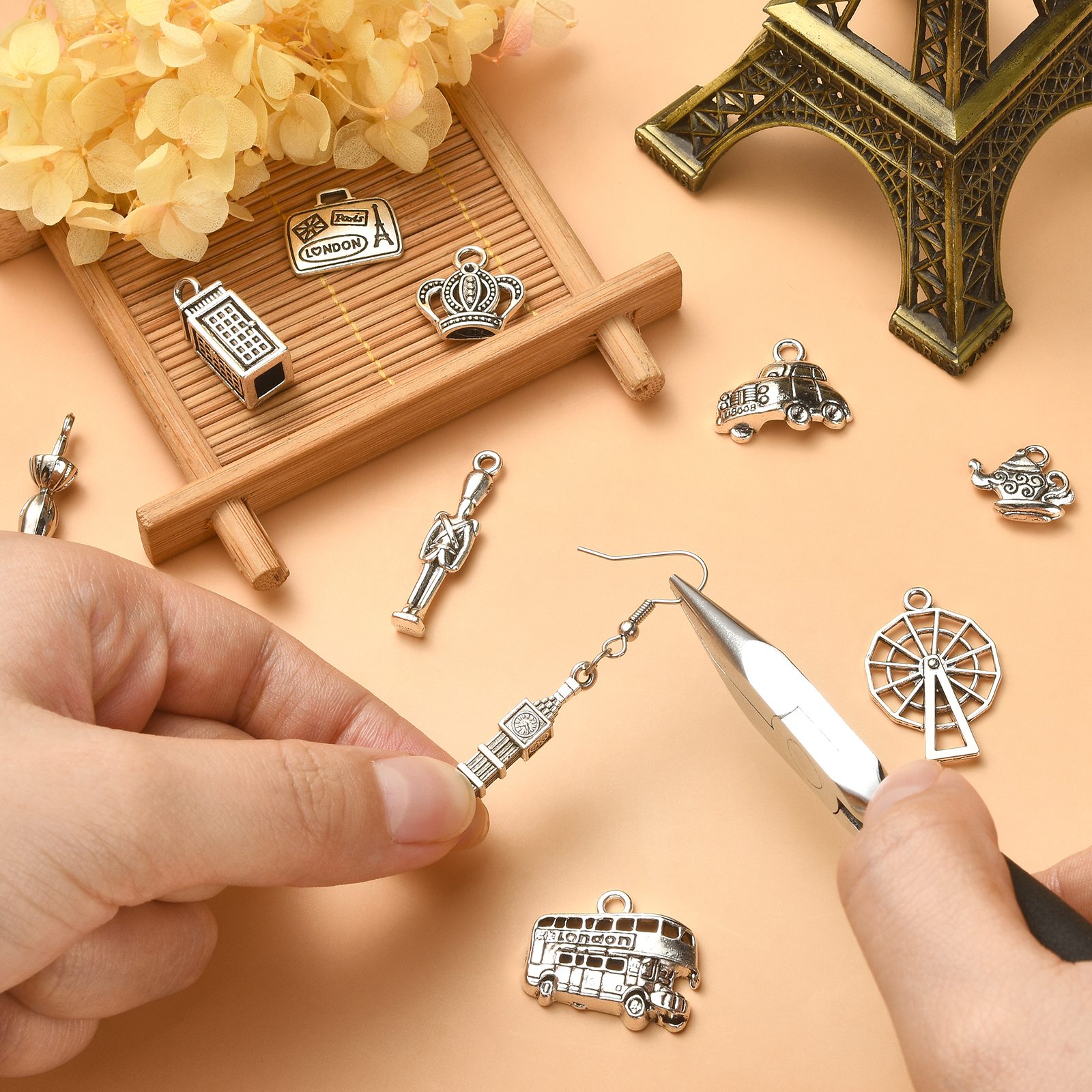 PandaHall 100Pcs 10 Styles Lon - Jewelry Making London recension och pris