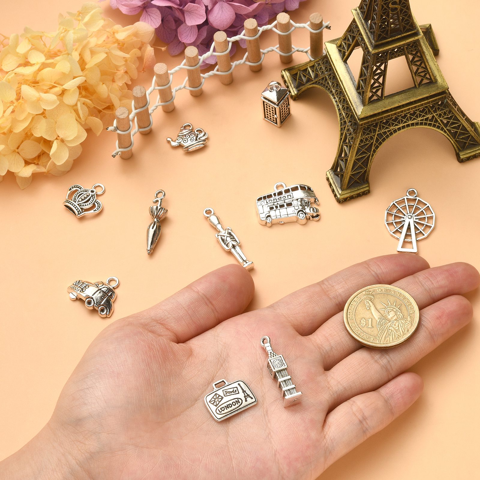 PandaHall 100Pcs 10 Styles Lon - Jewelry Making London recension och pris