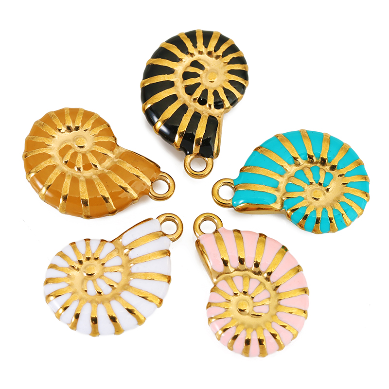 4pcs Stainless Steel Conch Gol - Jewelry Making Tools And Supplies recension och pris