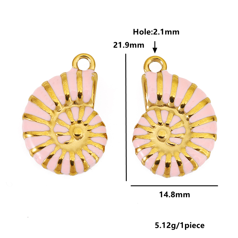 4pcs Stainless Steel Conch Gol - Jewelry Making Tools And Supplies recension och pris