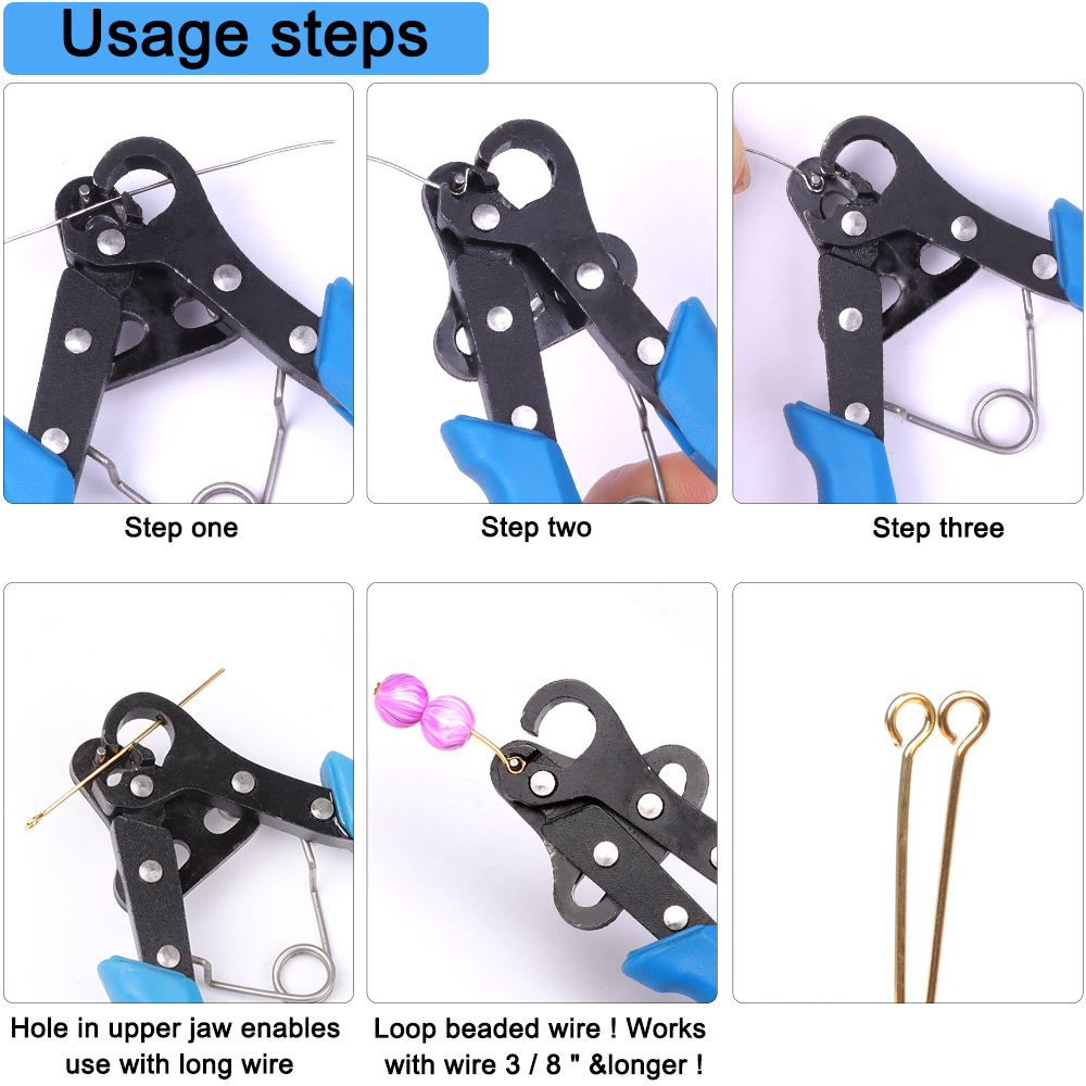 DIY Making Earrings Bracelets  - Jewelry Making Loop Pliers recension och pris