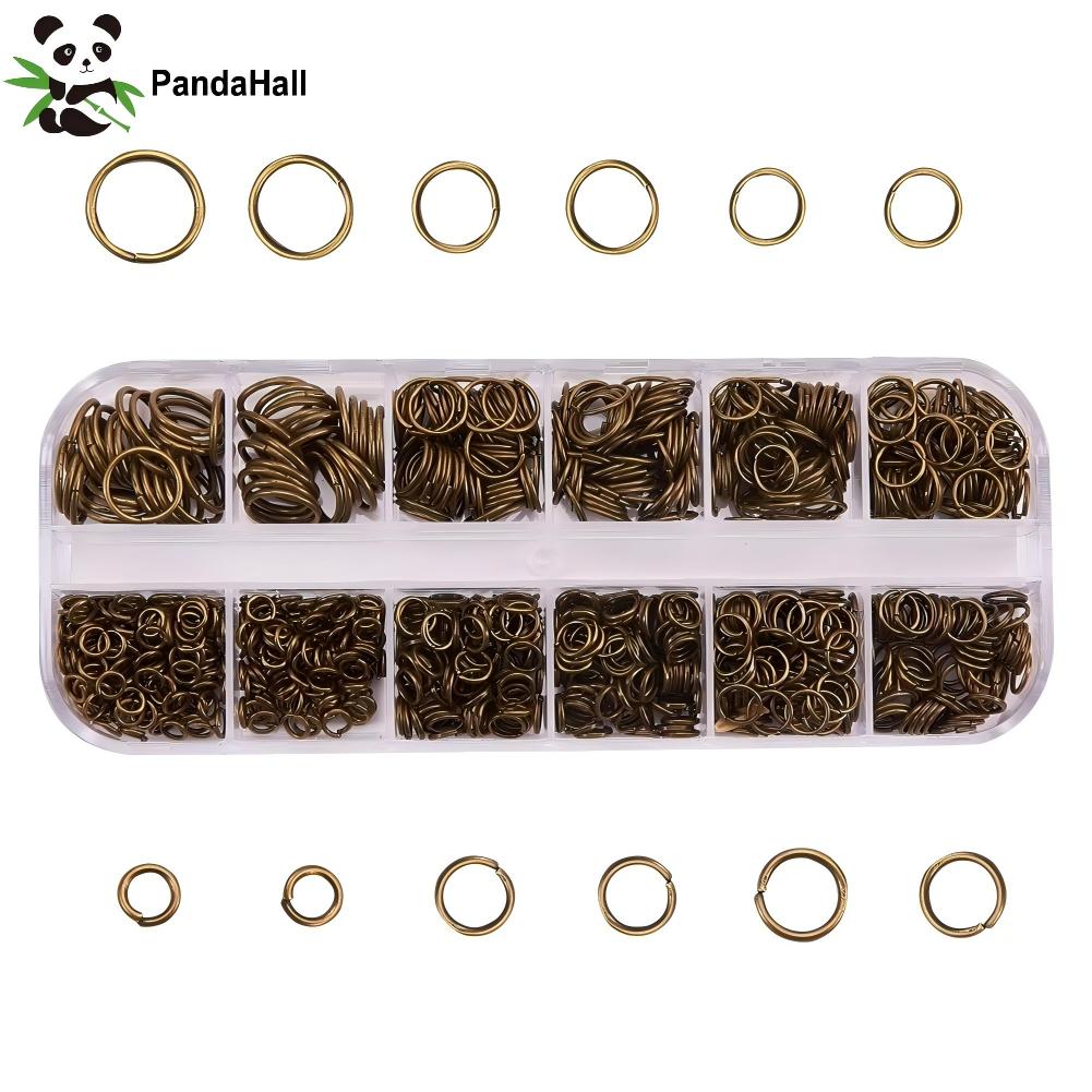 PandaHall About 1000pcs Iron J - Jump Ring Assorted recension och pris