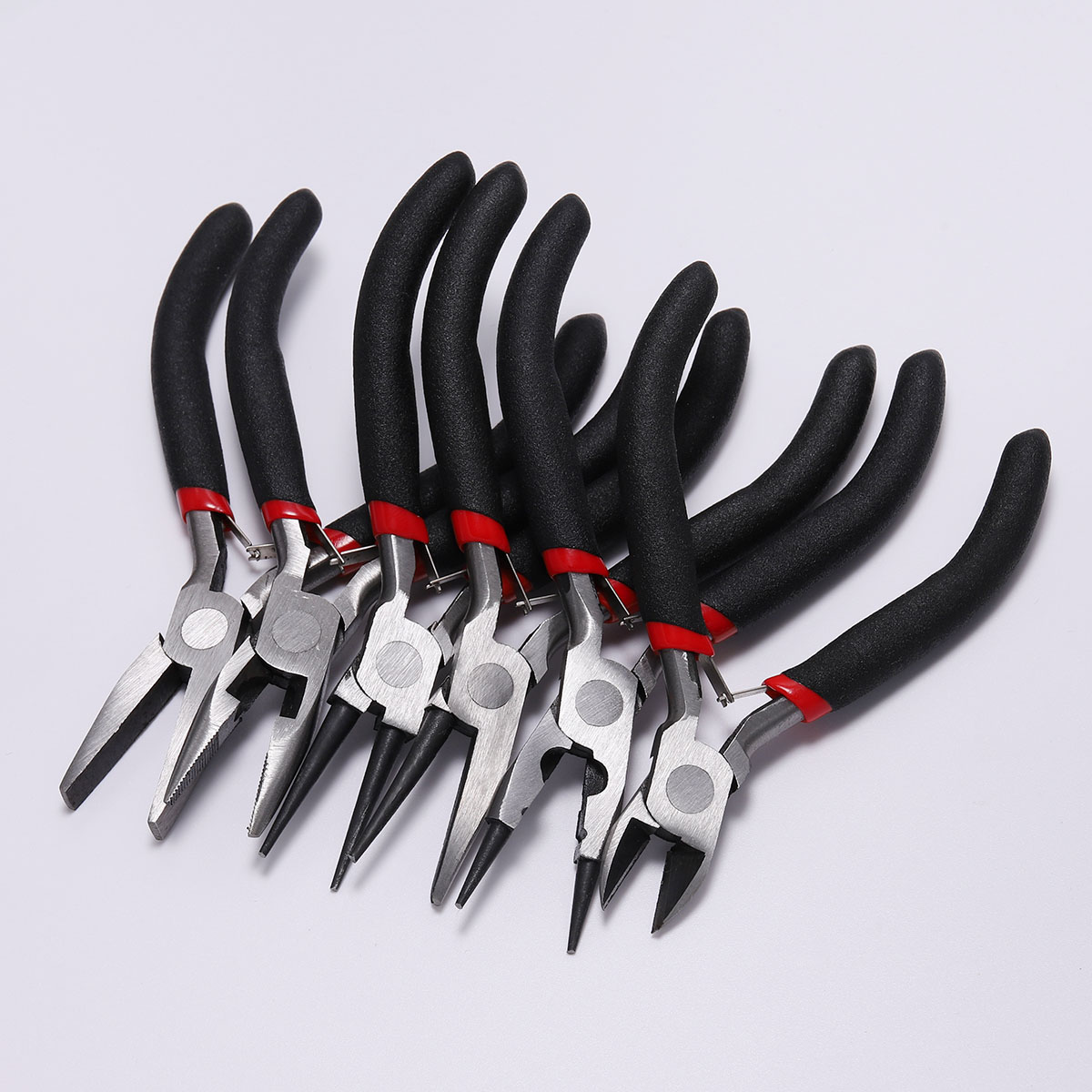 12 Styles Carbon Steel Mini Ha - Jewelry Plier Set recension och pris