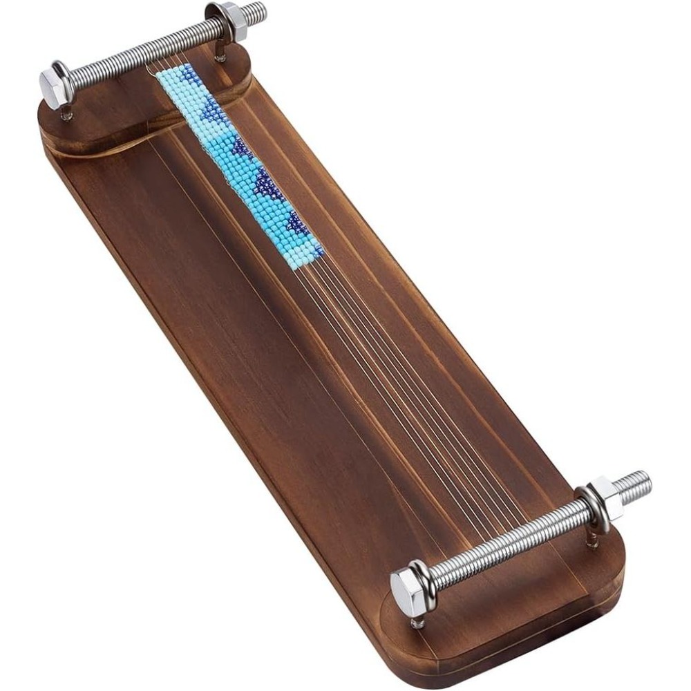 Rectangle Wooden Loom for Seed - Jewelry Making Machine recension och pris