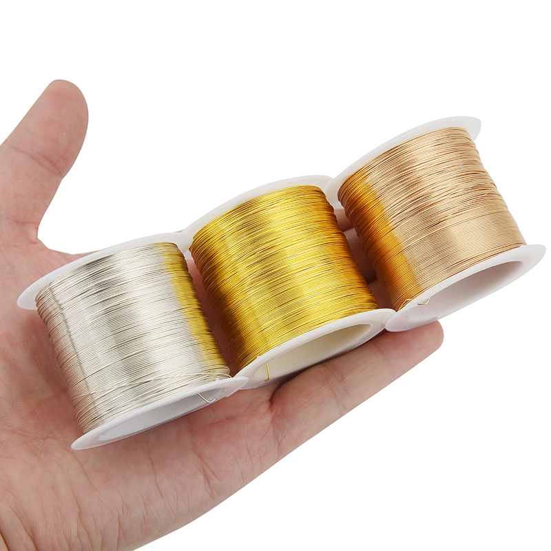 100meters Copper Stainless Ste - Jewelry Making With Copper Wire recension och pris