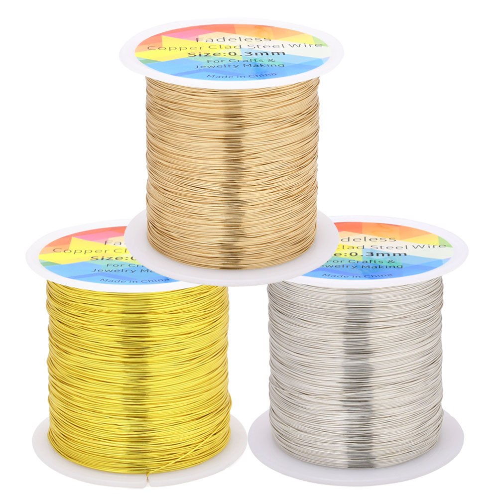 100m/328ft Fadeless Copper Cla - Jewelry Making With Copper Wire recension och pris