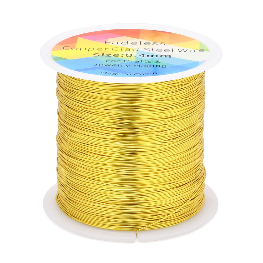 100m/328ft Fadeless Copper Cla - Jewelry Making With Copper Wire recension och pris