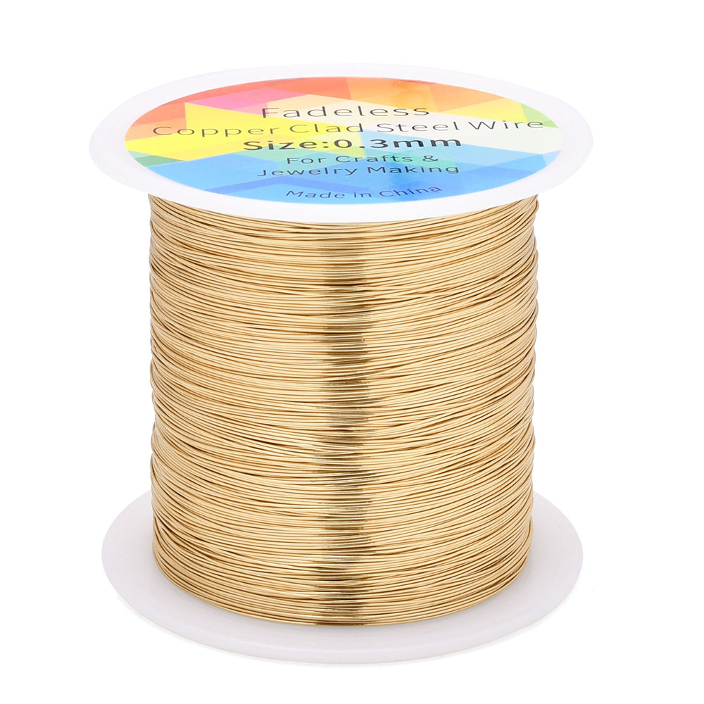 100m/328ft Fadeless Copper Cla - Jewelry Making With Copper Wire recension och pris